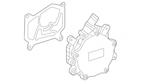 Вакуумний насос Mercedes CLA 250 14-19 2.0T