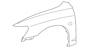 Крило переднє праве Toyota Camry 02-06
