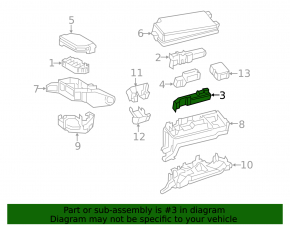 Блок предохранителей подкапотный Toyota Prius 50 16-22 в сборе