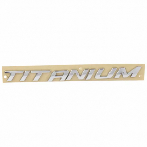 Эмблема надпись TITANIUM двери багажника Ford Escape MK3 16-18 рест