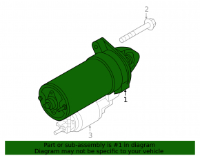 Стартер BMW 4 F32/33/36 14-16 N26