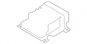 Модуль srs airbag компьютер подушек безопасности Audi A5 F5 18-24