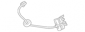 Замок лючка бензобака VW Beetle 12-19