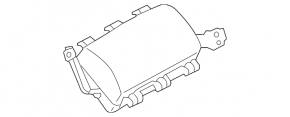 Подушка безопасности airbag пассажирская в торпеде Mazda CX-5 16-16