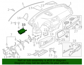 Подушка безопасности airbag пассажирская в торпеде Mazda CX-5 16-16