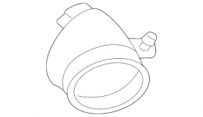 Воздухоприемник правый BMW 1 E82 08-13 N54 N55