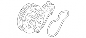 Помпа водяная Honda Accord 18-22 2.0T