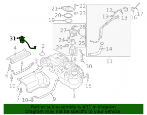Клапан топливного бака Hyundai Tucson 16-21
