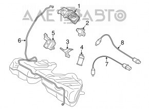 Лямбда-зонд второй BMW 2 F22 14-21 2.0T N20 N26