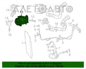 Компрессор кондиционера Dodge Dart 13-13 2.0 2.4 контакт с водой