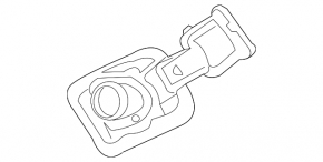 Корпус лючка бензобака Audi Q3 8U 15-18