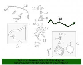 Лямбда-зонд второй Mazda CX-3 19-21 2.0