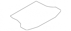 Пол багажника Nissan Versa 12-19