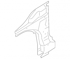 Стойка кузова передняя правая Ford Escape MK3 13-19