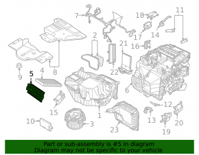 Крышка салонного фильтра печки Volkswagen ID.4 21-26