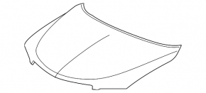 Капот голий Acura RDX 13-18