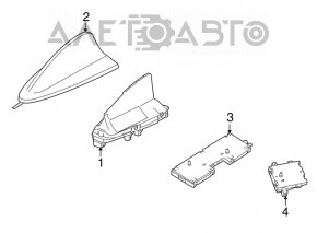 Antenna Amplifier BMW X5 E70 07-13