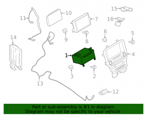 Головное устройство Ford Mustang mk6 15-23 без дисплея Premium system