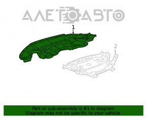 Защита переднего бампера Chrysler 300 11-23