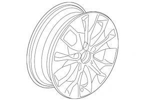 Диск колесный R17 Honda CRV 12-13