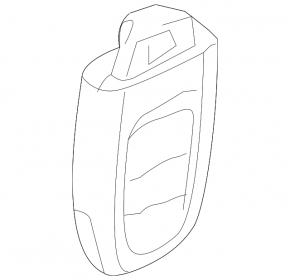 Ключ Audi A4 B8 08-16 smart 4 кнопки