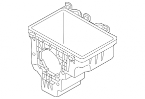 Нижня кришка корпусу повітряного фільтру Mazda 3 14-18 BM 2.0
