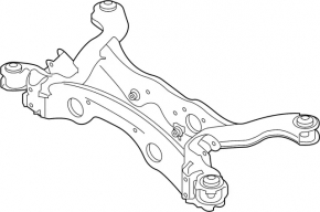 Подрамник задний Infiniti QX30 17-19 FWD