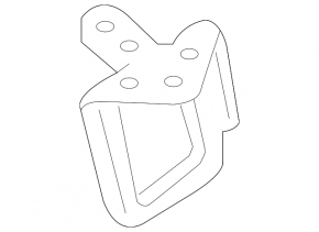 Гак замка капота Mercedes Metris W447 16-23