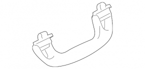 Ручка потолка передняя левая Subaru Outback 20-23 серая