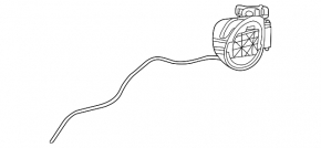 Корпус лючка бензобака Land Rover Range Rover Evoque 12-18