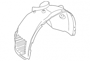Підкрилок передній правий BMW 2 F44 20-24 228i
