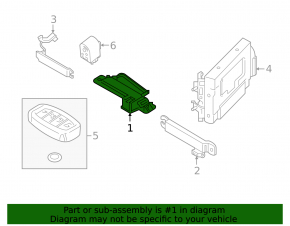Антенна Keyless Hyundai Santa FE 21-23