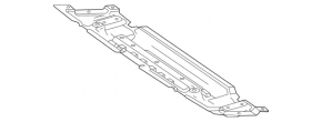 Защита переднего бампера Mercedes W167 GLE 350 450 20-26