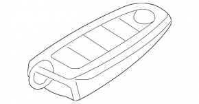 Ключ Ford Ecosport 18-20 keyless 3 кнопки