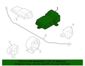 Модуль srs airbag компьютер подушек безопасности BMW X3 G01 21-24