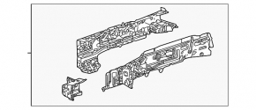 Четверть передняя левая Toyota Sienna 21-26