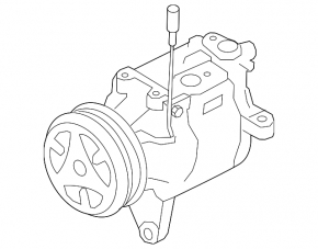Компрессор кондиционера Subaru XV Crosstrek 21-23