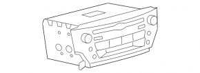 CD-changer, Радио, Магнитофон, Панель Lexus IS250 IS350 06-08
