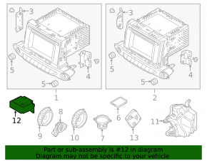 CONTROL UNIT ASSY-VESS Hyundai Ioniq 17-19