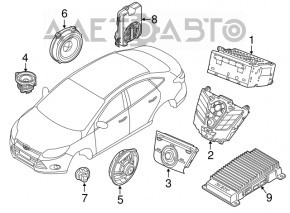 Головное устройство Ford Focus mk3 11-14 дорест