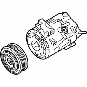 Компресор кондиціонера Ford Edge 19-24 2.7T