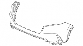 Бампер передній голий Honda CRV 23-26