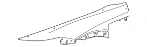 Крило переднє ліве Lexus RZ 23-26