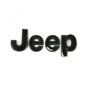 Эмблема капота Jeep Grand Cherokee WK2 13-22 черный глянец