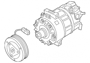 Компрессор кондиционера Ford Bronco Sport 21-26 1.5T