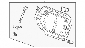 Корпус порту заряджання Chevrolet Equinox EV 24-26