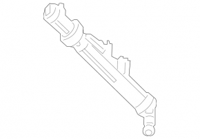 Форсунка омивача фар права Mercedes W166 ML 12-15