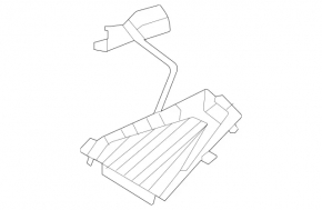 Накладка передней камеры W167 GLE 24-25