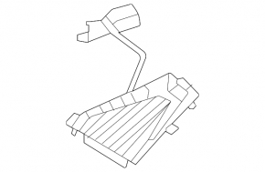 Накладка передней камеры W167 GLE 24-25
