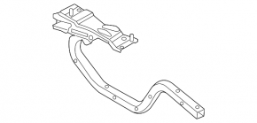 Петля крышки багажника левая Mazda 3 14-16 BM